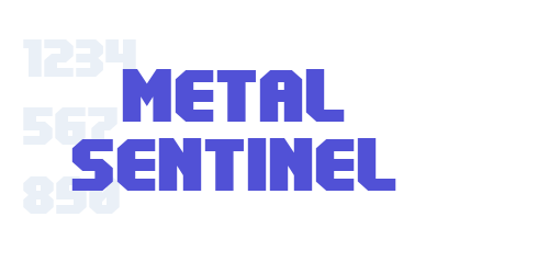 Metal Sentinel-font-download