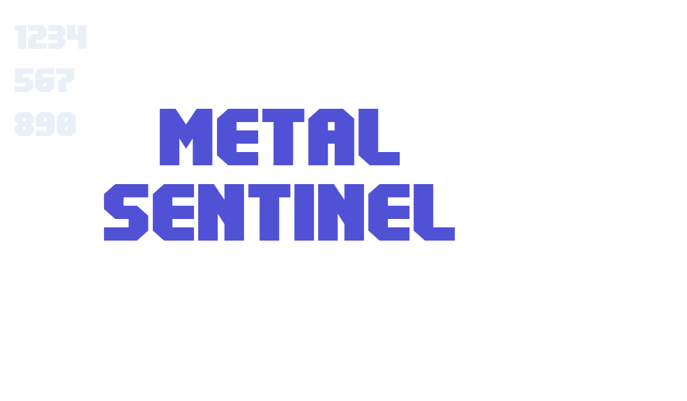 Metal Sentinel-font-download