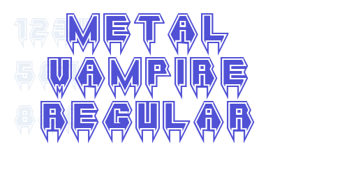 Metal Vampire Regular-font-download