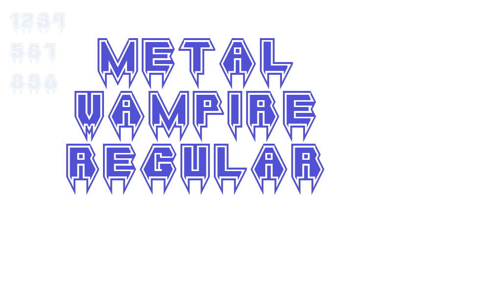 Metal Vampire Regular-font-download