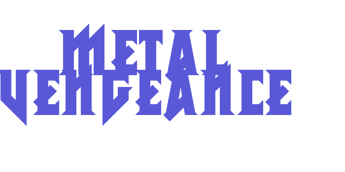 Metal Vengeance Font Download