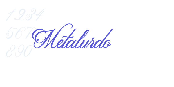 Metalurdo font free