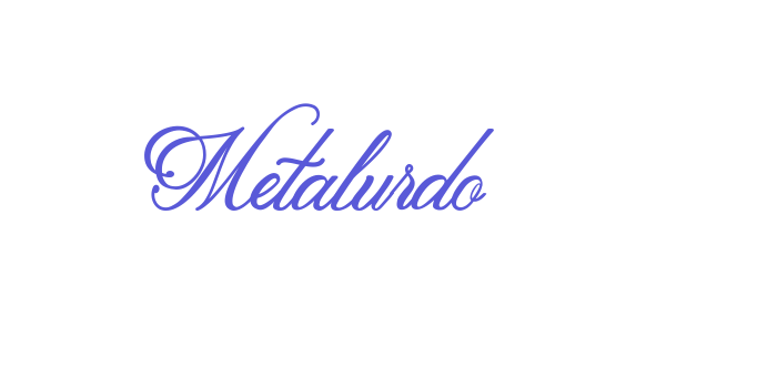 Metalurdo Font Download