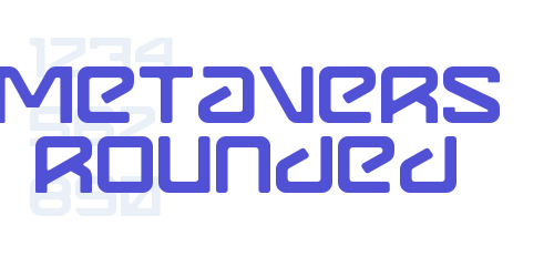 Metavers Rounded-font-download