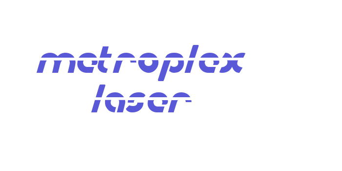 Metroplex Laser Font Download