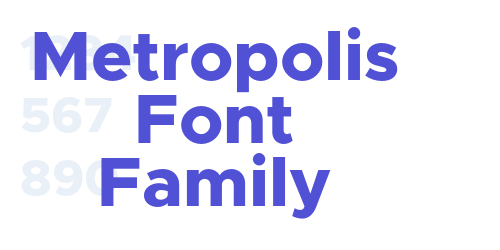 Metropolis Font Family-font-download