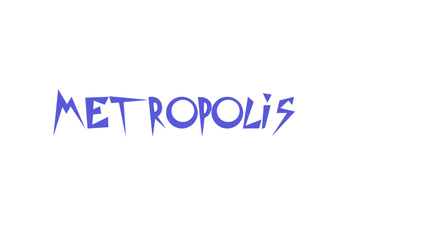 Metropolis Font Download