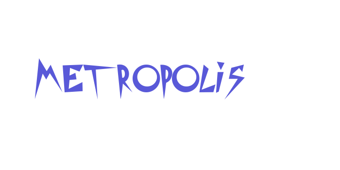 Metropolis Font Download