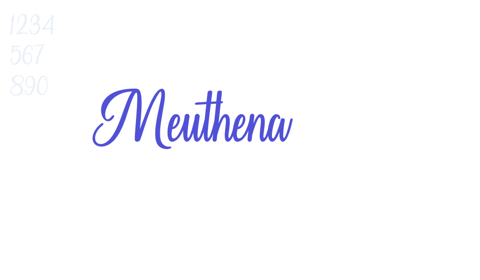 Meuthena-font-download