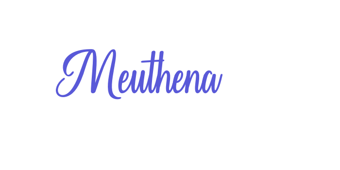 Meuthena Font