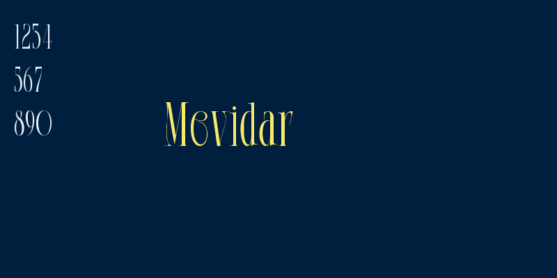 Mevidar