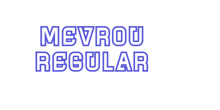 Mevrou Regular Font Download