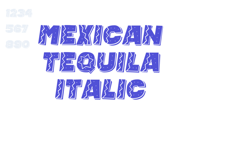 Mexican Tequila Italic-font-download