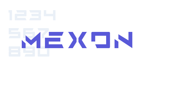 Mexon font free