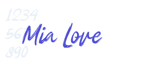 Mia Love-font-download