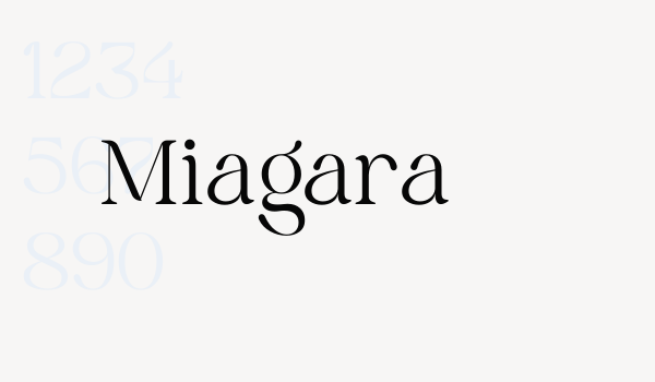 Miagara Font