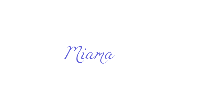 Miama Font Download