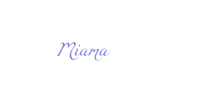 Miama Font