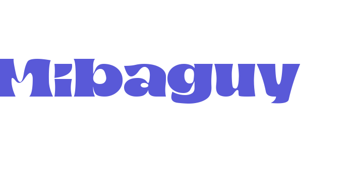 Mibaguy Font