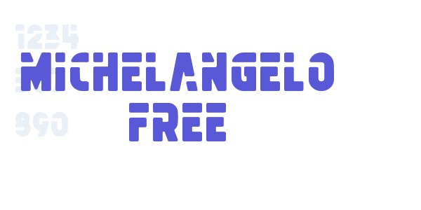 Michelangelo FREE font free