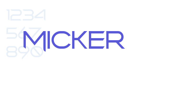 Micker font free