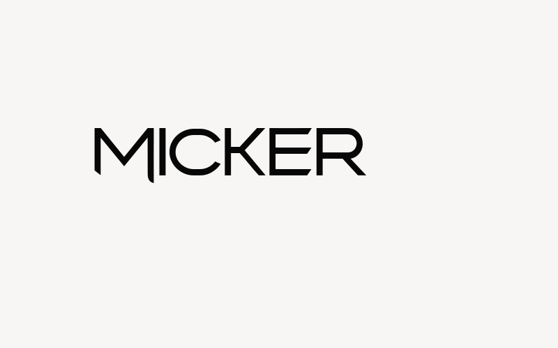 Micker Font