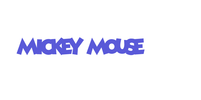 Mickey Mouse Font Download