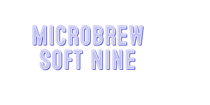 Microbrew Soft Nine Font Download