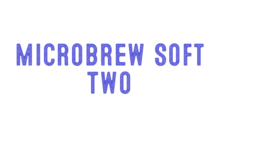 Microbrew Soft Two Font