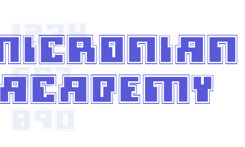 Micronian Academy Font Download