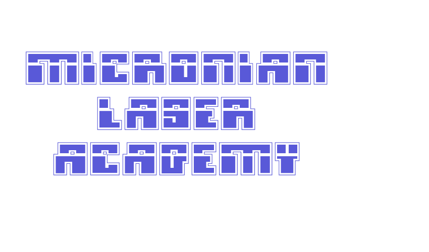 Micronian Laser Academy Font Download