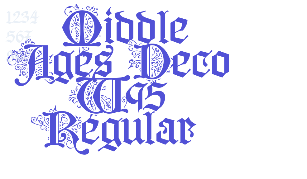 Middle Ages Deco W95 Regular-font-download