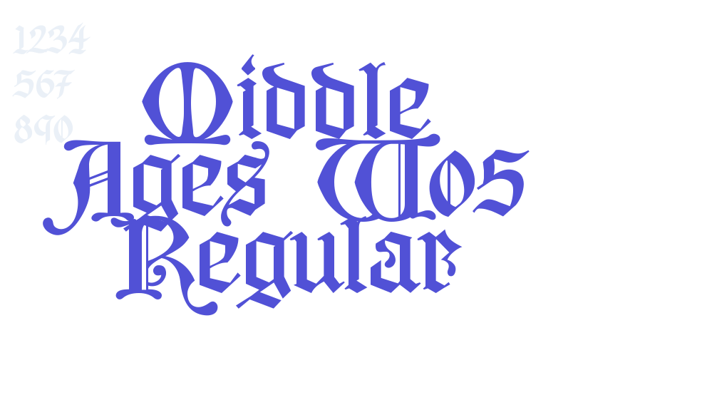 Middle Ages W05 Regular-font-download