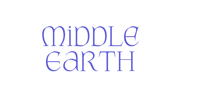 Middle Earth Font Download