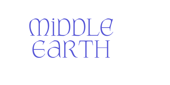 Middle Earth Font