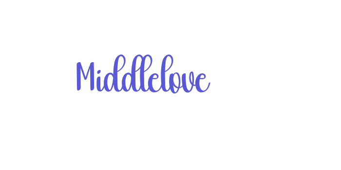 Middlelove Font Download