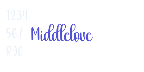 Middlelove-font-download