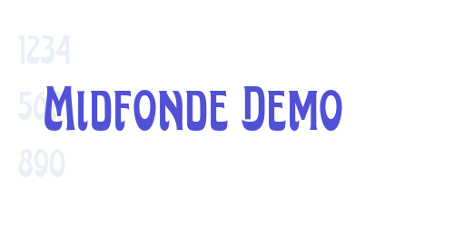 Midfonde Demo-font-download