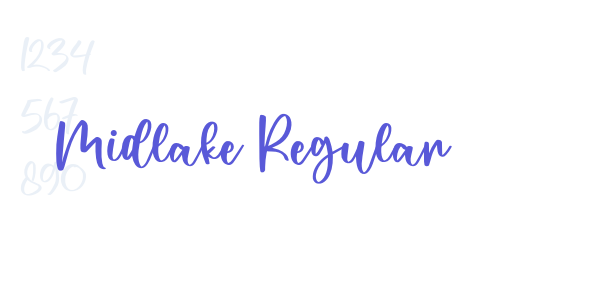 Midlake Regular font free