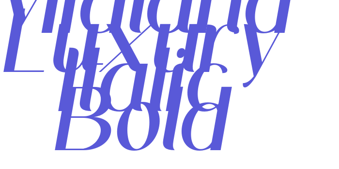 Midland Luxury Italic Bold Font Download