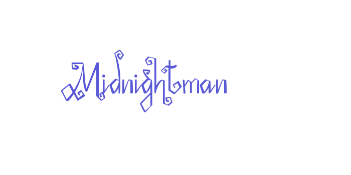 Midnightman Font Download