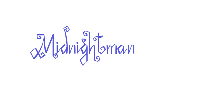 Midnightman Font