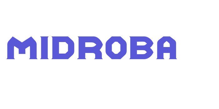 Midroba Font Download