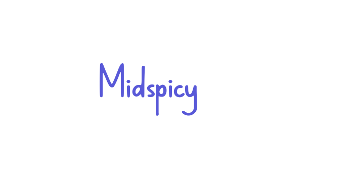 Midspicy Font