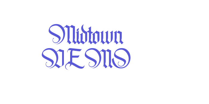 Midtown DEMO Font Download