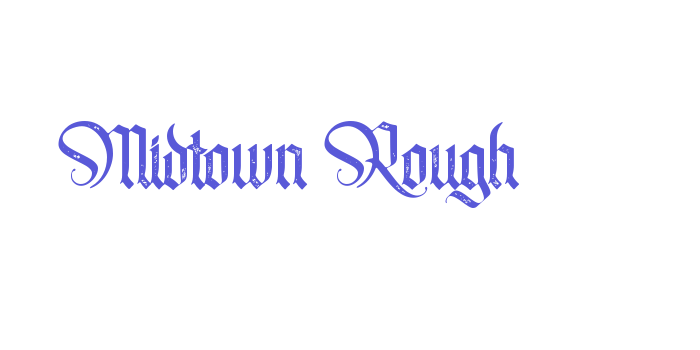 Midtown Rough Font Download