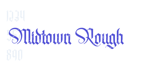 Midtown Rough-font-download