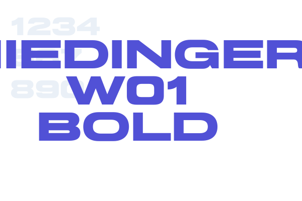 Miedinger W01 Bold