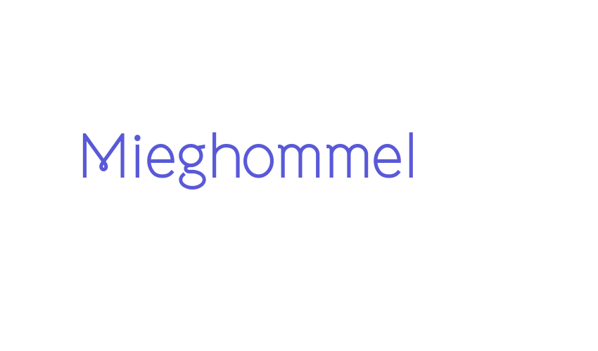 Mieghommel Font Download