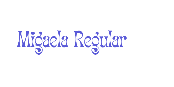 Migaela Regular Font Download